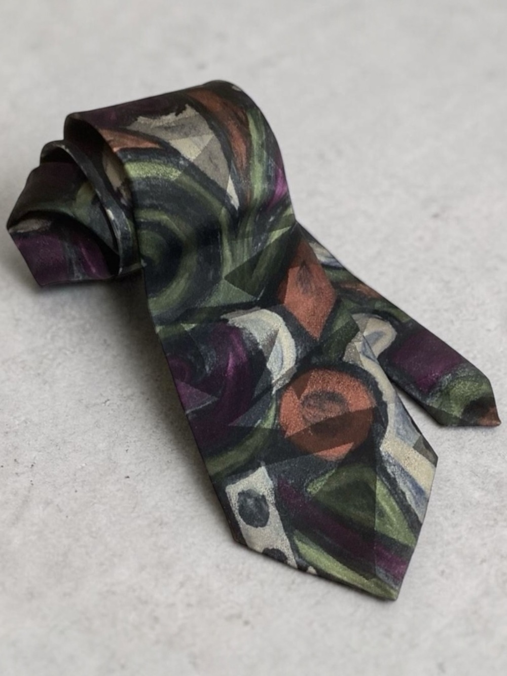Buckingham 100% Polyester Men’s Necktie Tie